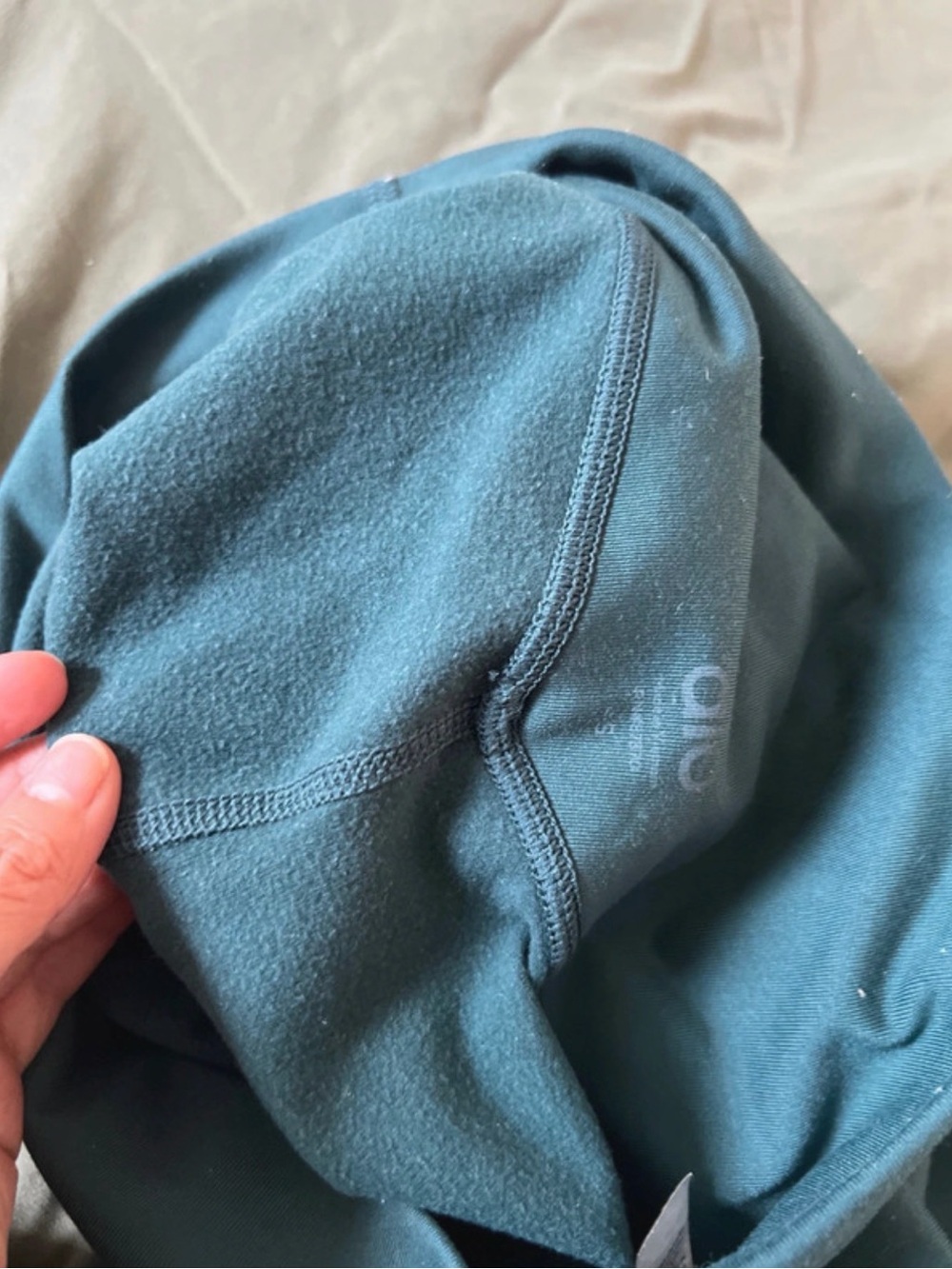 ALO Yoga winter warm fleece lined high waist leggings size small - Picture 4 of 4